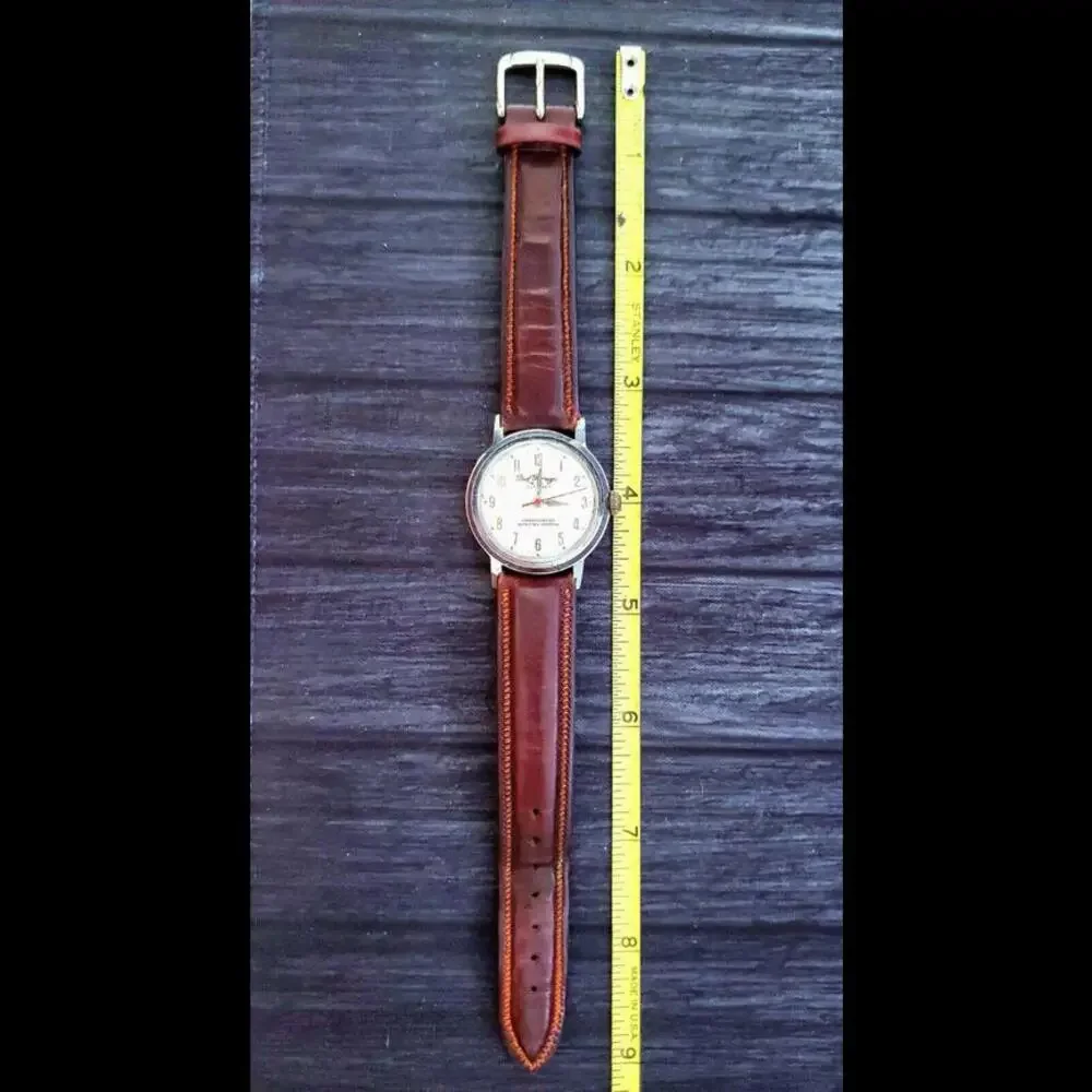 Antique Paul‎ Rivage 17 Jewel Swiss Mens Wrist Watch Running